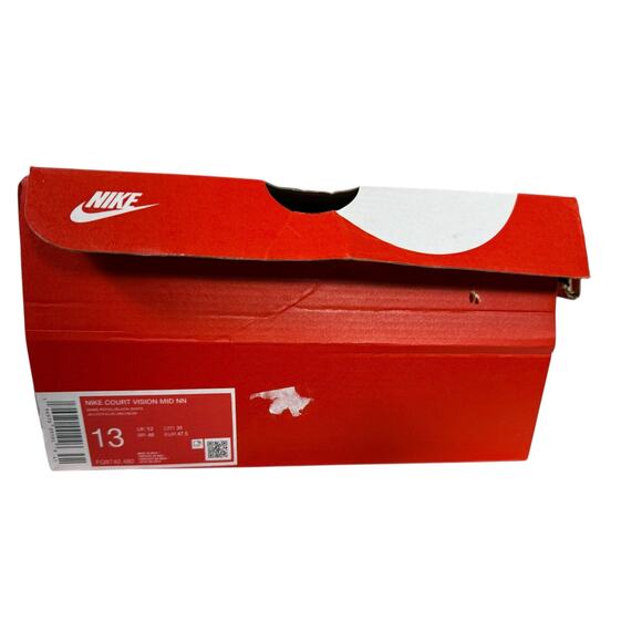 Nike Court Vision Mid Next White/Royal/Black Size 13 - Picture 4 of 5